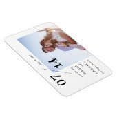 Magnet Flexible Photo simple et design. "Save the date" pour maria (Côté Droit)
