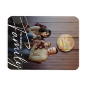 Magnet Flexible Photo simple personnalisée (Horizontal)