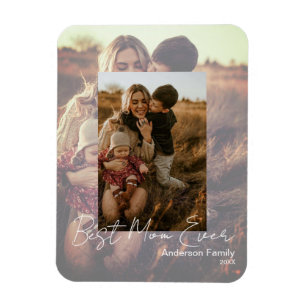 Magnet Flexible Photo unique sur photo  Meilleure maman qui soit