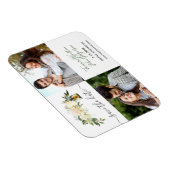 Magnet Flexible Photo White Peonies Lanternes rustiques Sauvez La  (Côté Droit)