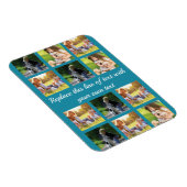 Magnet Flexible photocollage et texte (Côté Droit)