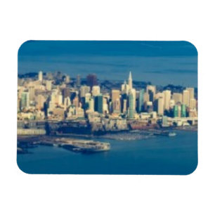 Magnet Flexible Photographie aérienne de la Baie de San Franciso