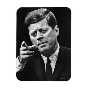 Magnet Flexible Photographie de John F. Kennedy 3