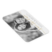 Magnet Flexible Photographie de script simple et moderne enregistr (Côté Droit)