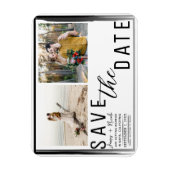 Magnet Flexible Photographie de superposition de bordure noire Enr (Vertical)