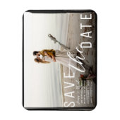 Magnet Flexible Photographie de superposition de bordure noire Enr (Vertical)