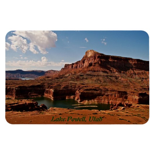 MAGNET FLEXIBLE PHOTOGRAPHIE DU LAC POWELL, UTAH (Horizontal)