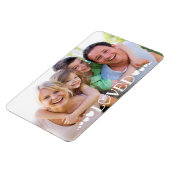 Magnet Flexible Photographie moderne Coeurs de typographie (Côté Gauche)