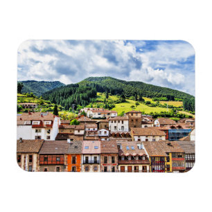 Magnet Flexible Photographie panoramique de Cantabrie, Espagne