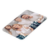 Magnet Flexible Photos de famille de script simple et moderne (Côté Gauche)