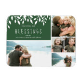 Magnet Flexible Photos de vacances en comptant nos bénédictions (Horizontal)