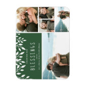 Magnet Flexible Photos de vacances en comptant nos bénédictions (Vertical)