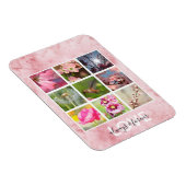 Magnet Flexible Photos personnalisées roses amour (Côté Droit)