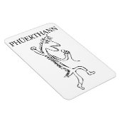 Magnet Flexible Phuerthann 4" par 6" Aimant photo flexible (Côté Droit)