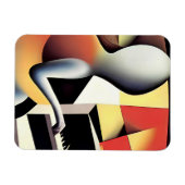 Magnet Flexible Piano Player - Art aérographe (Horizontal)