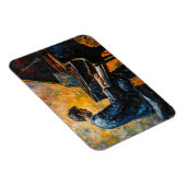 Magnet Flexible Piano Player - Peinture à l'huile (Côté Droit)