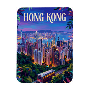 Magnet Flexible Pic Victoria Hong Kong
