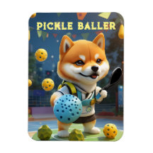 Pickleball personnalisé Shiba Inu