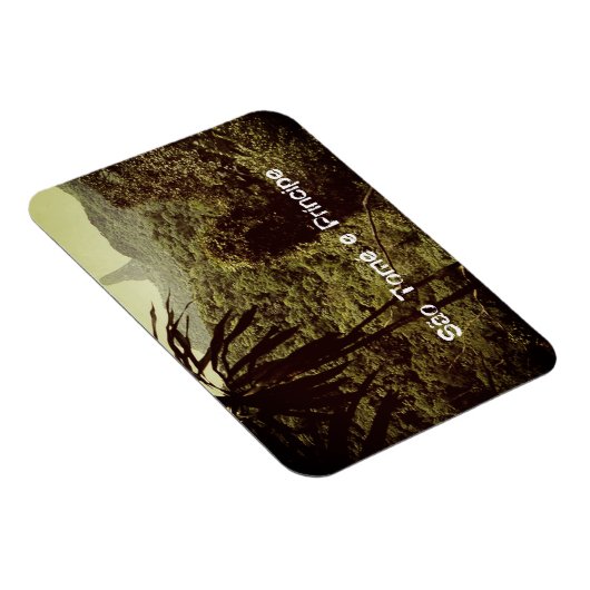 Magnet Flexible Pico Cão Grande - São Tomé und Príncipe (Côté Droit)