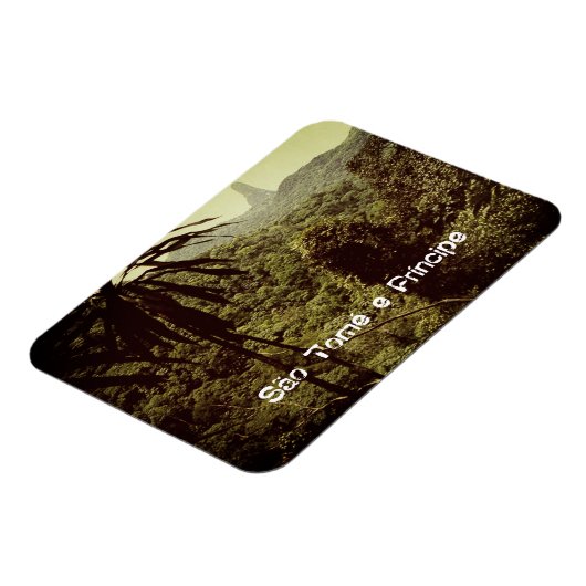 Magnet Flexible Pico Cão Grande - São Tomé und Príncipe (Côté Gauche)