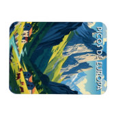 Magnet Flexible PIcos de Europa Spain Travel (Horizontal)