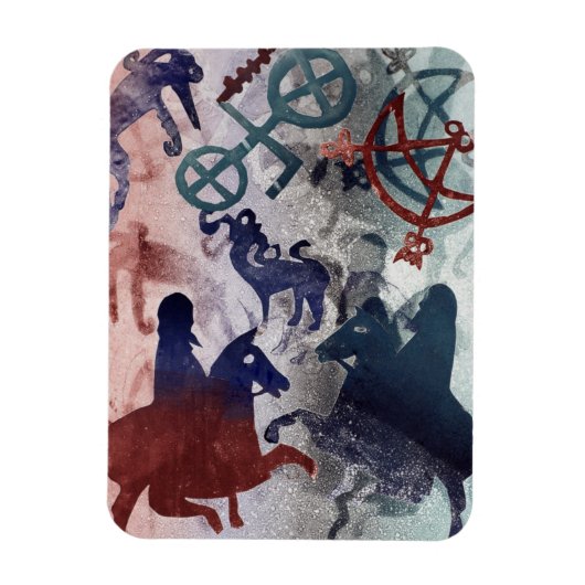 Magnet Flexible Pictish Riders 1996 (Vertical)