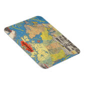 Magnet Flexible Pictorial Map of Canada (Côté Droit)
