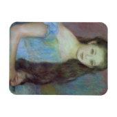Magnet Flexible Pierre A Renoir | Jeune fille aux yeux bleus (Horizontal)