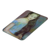 Magnet Flexible Pierre A Renoir | Jeune fille aux yeux bleus (Côté Gauche)
