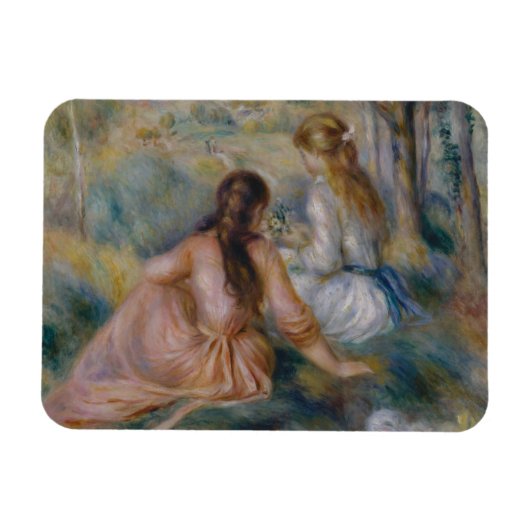 Magnet Flexible Pierre Auguste Renoir | Dans le pré (Horizontal)
