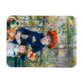 Magnet Flexible Pierre-Auguste Renoir - Deux soeurs sur la terrass (Horizontal)