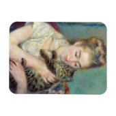 Magnet Flexible Pierre-Auguste Renoir - Femme avec chat (Horizontal)