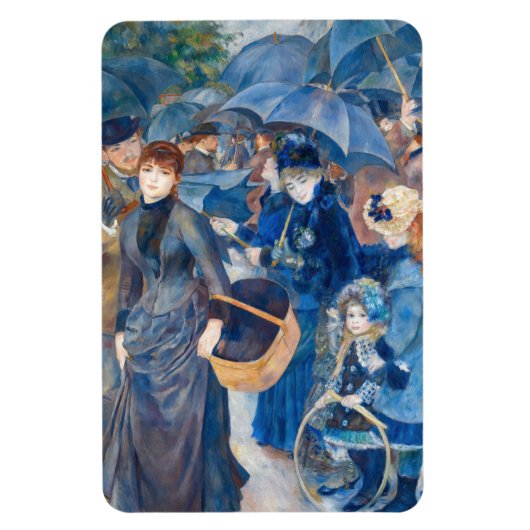 Magnet Flexible Pierre-Auguste Renoir - Les Parapluies (Vertical)