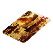 Magnet Flexible Pierre de garde et symboles (Côté Gauche)