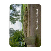 Magnet Flexible Pierre debout à Clava Cairns, Écosse (Vertical)