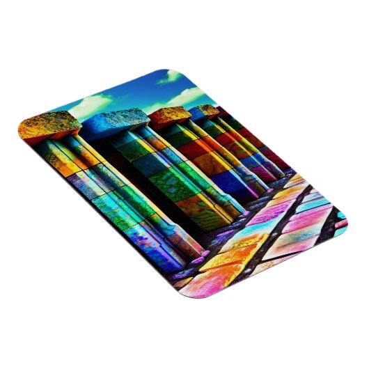 Magnet Flexible Pierres psychédéliques (Côté Droit)