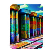 Magnet Flexible Pierres psychédéliques (Vertical)