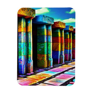 Magnet Flexible Pierres psychédéliques