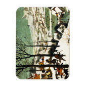 Magnet Flexible Pieter Bruegel Chasseurs dans l'aimant de neige (Vertical)