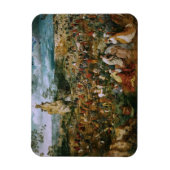 Magnet Flexible Pieter Bruegel l'Ancien-La Procession pour le Calv (Vertical)