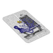 Magnet Flexible Pieuvre dans le bain 2 (Côté Droit)