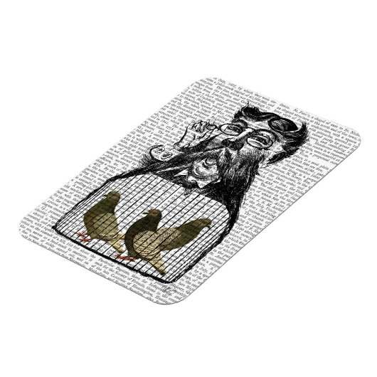 Magnet Flexible Pigeon (Côté Gauche)