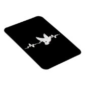 Magnet Flexible Pigeon Carrier Pigeon Heartbeat (Côté Droit)