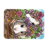 Magnet Flexible Piges à fleurs (Horizontal)