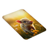 Magnet Flexible Piglet au coucher du soleil (Côté Droit)