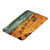 Magnet Flexible Pile de blé avec faucheuse par Vincent van Gogh (Côté Gauche)