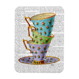 Magnet Flexible Pile De Trois Tasses Vintages