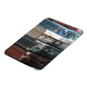 Magnet Flexible Pile de valises anciennes (Côté Gauche)