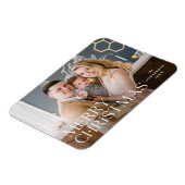 Magnet Flexible Pile Lettres Joyeuses Vacances Photo (Côté Gauche)