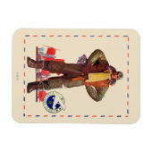 Magnet Flexible Pilote d'avion (Horizontal)